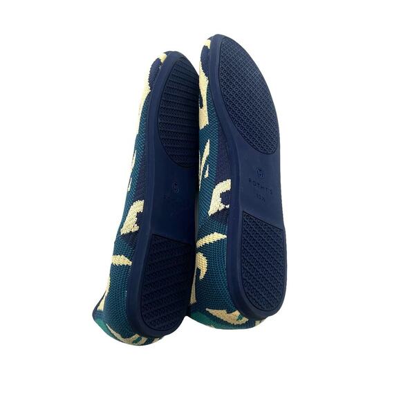 Rothy’s The Flats Moroccan Blue Limited Edition Women’s Size 10.5 - Picture 8 of 9
